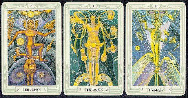 Aleister Crowley's 3 variations of The Magus